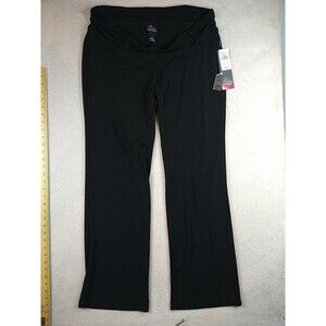NEW Oh Baby Motherhood Maternity Pants Under Belly Boho Tourist Women's XL Black